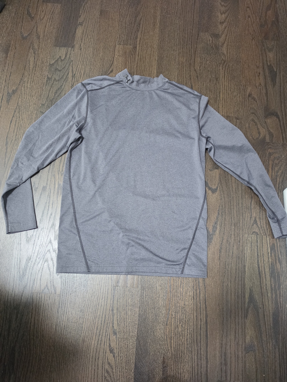Under Armour Men's Long Sleeve Performance Top - Heather Gray